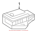 Genuine OEM Rear Suspension Yaw Sensor 0009059101 for Mercedes-Benz