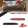 Smoked LED Rear Bumper Reflectors for Kia Sorento (2011–2013)