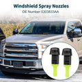 Windshield Washer Nozzle & Gasket, Fluid Hose for Dodge (2001-2006)