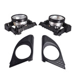 Set of 2 Fog Light Lamp Covers for Acura TSX (2009–2010) Metal