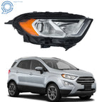 Right Side Headlight Assembly for Ford EcoSport (2018-2023) Chrome