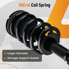 Complete Front Struts Rear Shocks Sway Bar for Silverado Sierra 1500 4WD (2014–2018)