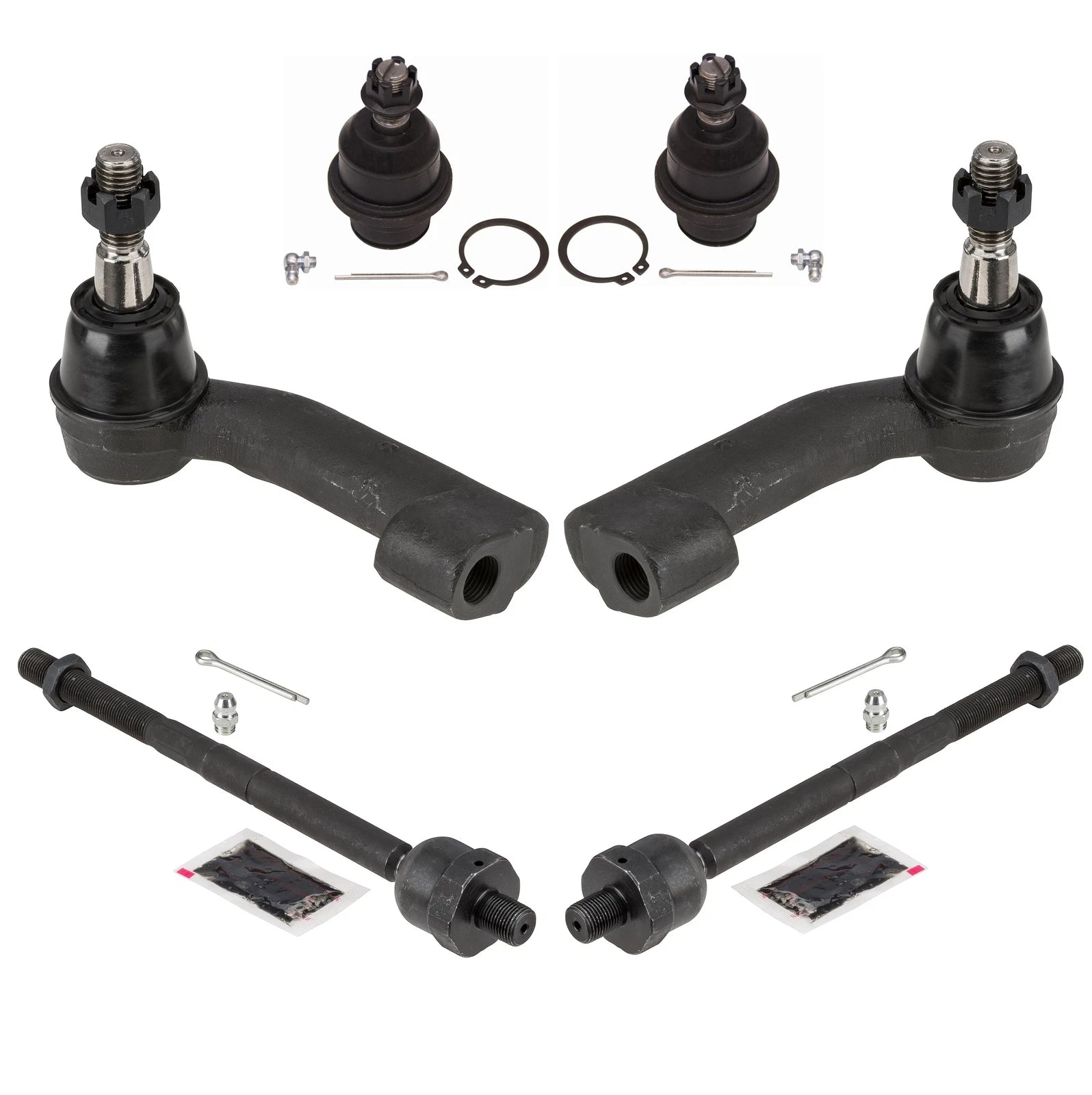 Front Steering Tie Rod End Kit for Ford Expedition, F-150, Lincoln Navigator (1997–2023)