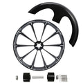 30" Front Wheel Rim Hub for Harley Road Glide (1997–2021) - Dual Disc, ABS