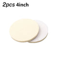 2X Wool Felt Polishing Pads for Marble Furniture Wood Products