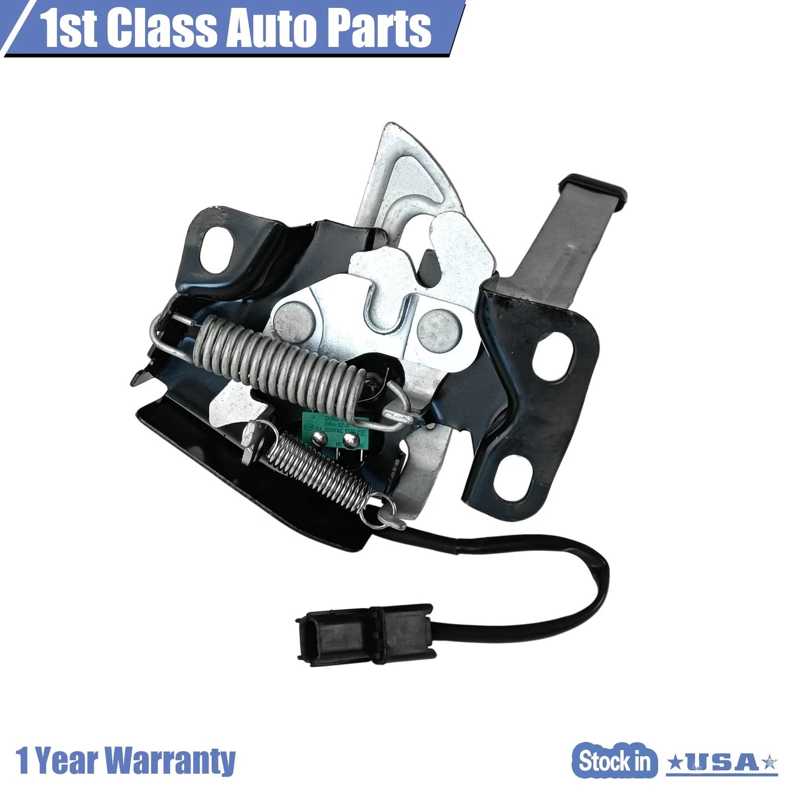 Hood Latch Lock Assembly for Honda Civic Sedan (2012–2015) HO1234128 74120TR0A01