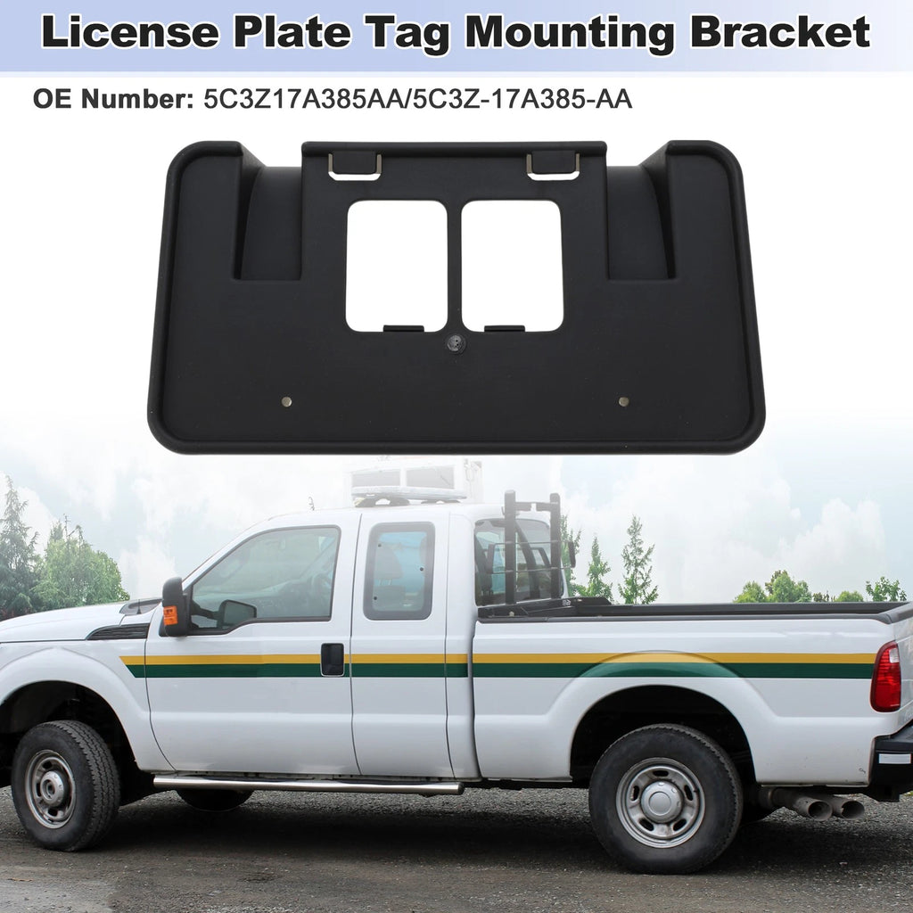 Front License Plate Mounting Bracket for Ford Super Duty F250 F350 F450 (2005–2007)