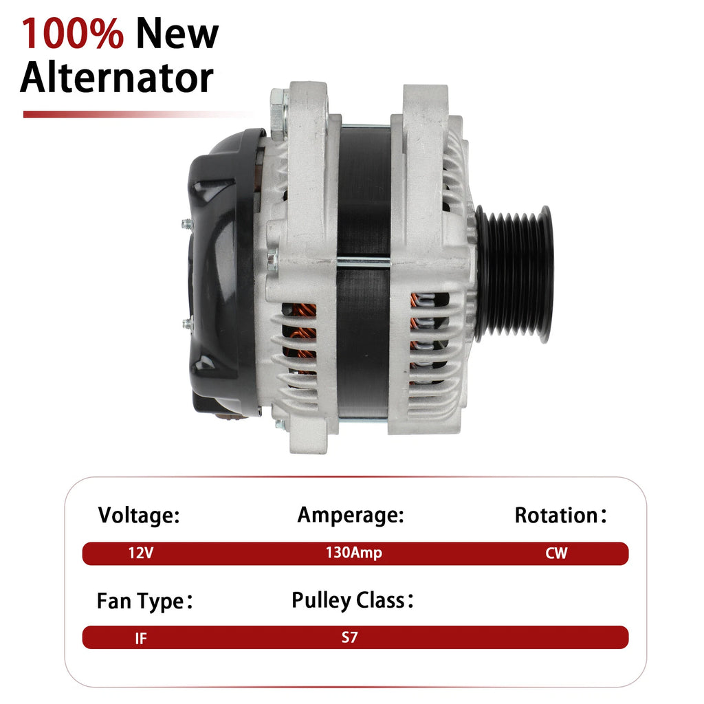 Alternator for Toyota Tacoma V6 4.0L (2005–2015) 130Amp