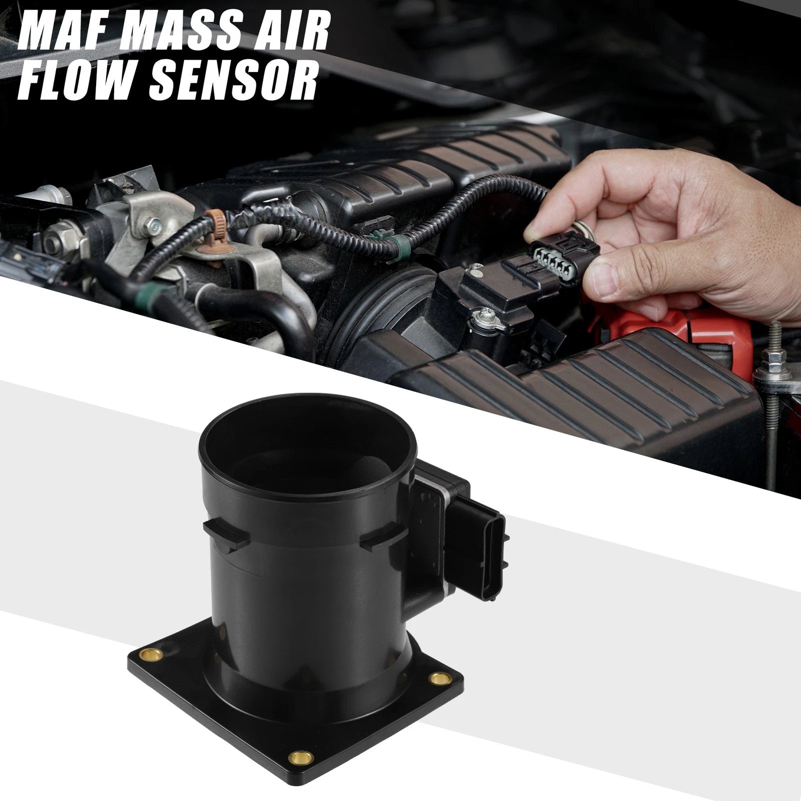 MAF Mass Air Flow Sensor No. 1L2F-12B579-BA for Ford F-150 (2004–2007)