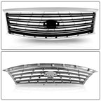 Chrome Front Bumper Upper Grille for Infiniti M37 M56 (2011-2013)