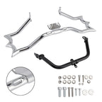 Engine Guard Crash Bar & Fairing Bracket Kit Chrome for Harley Touring Road King (2014–2023)