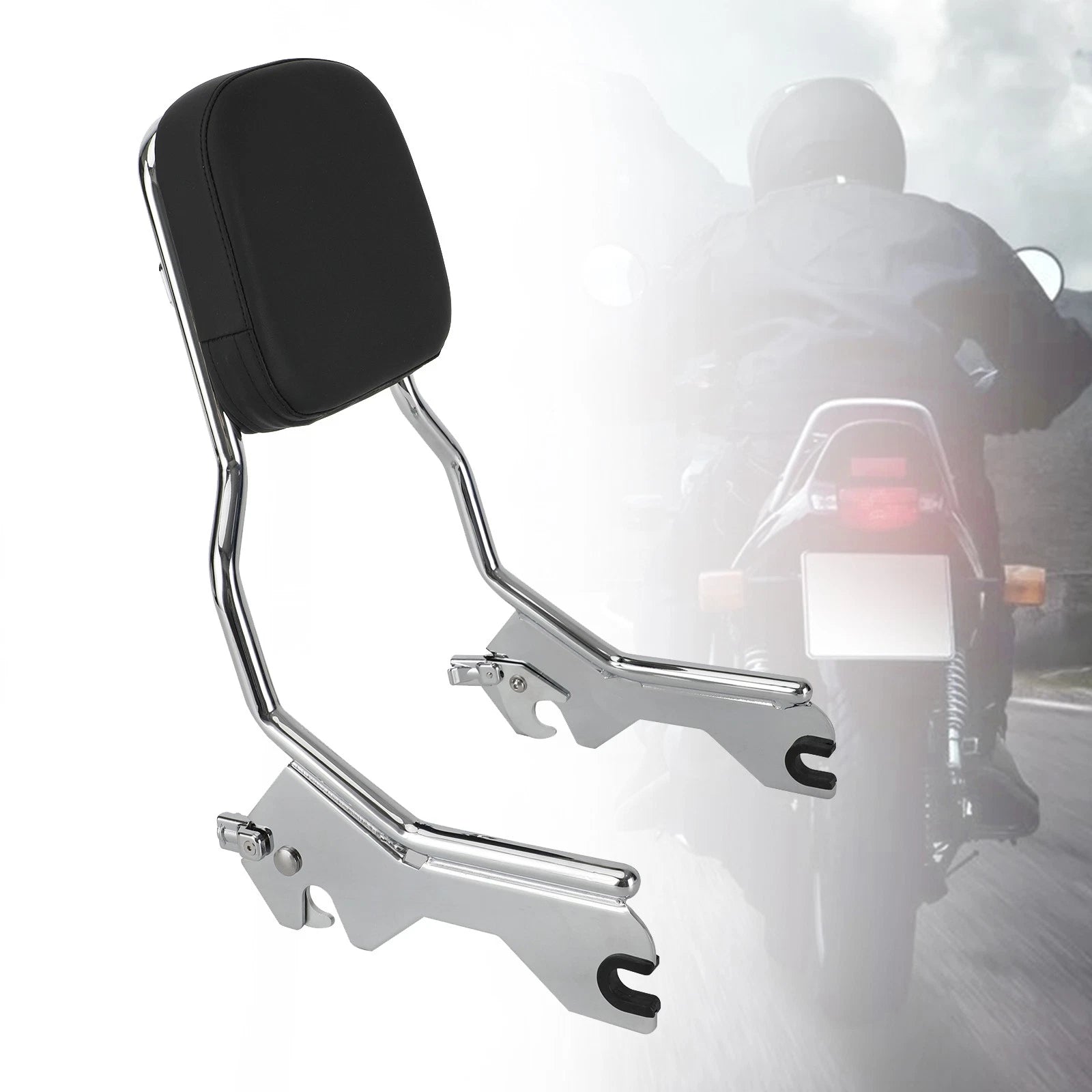 Passenger Sissy Bar Backrest for Harley FXBB Softail Slim (2018–2023)