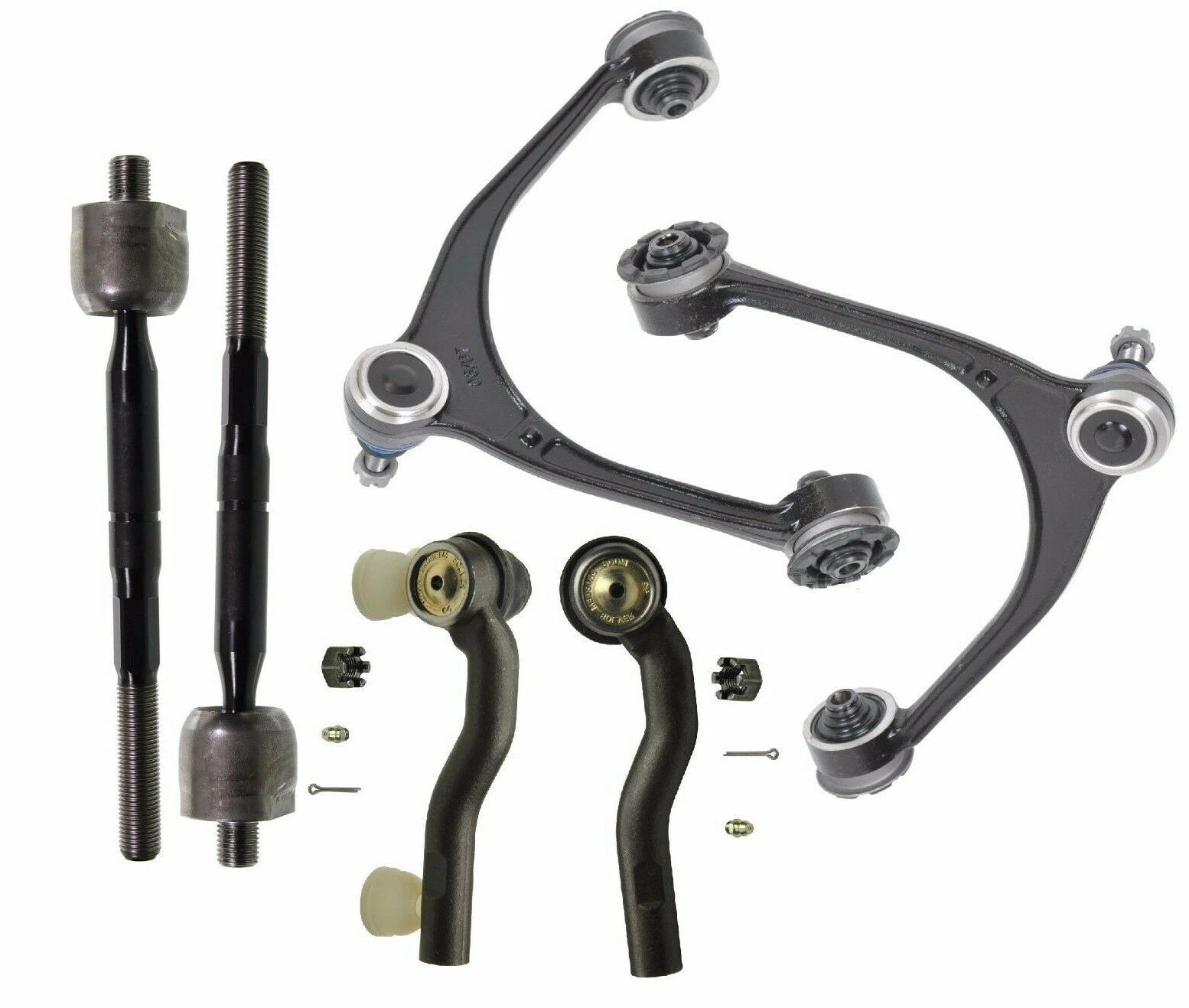 Set of Control Arms, Ball Joints & Tie Rod Ends for Lexus GS300 GS400 (1998–2005)