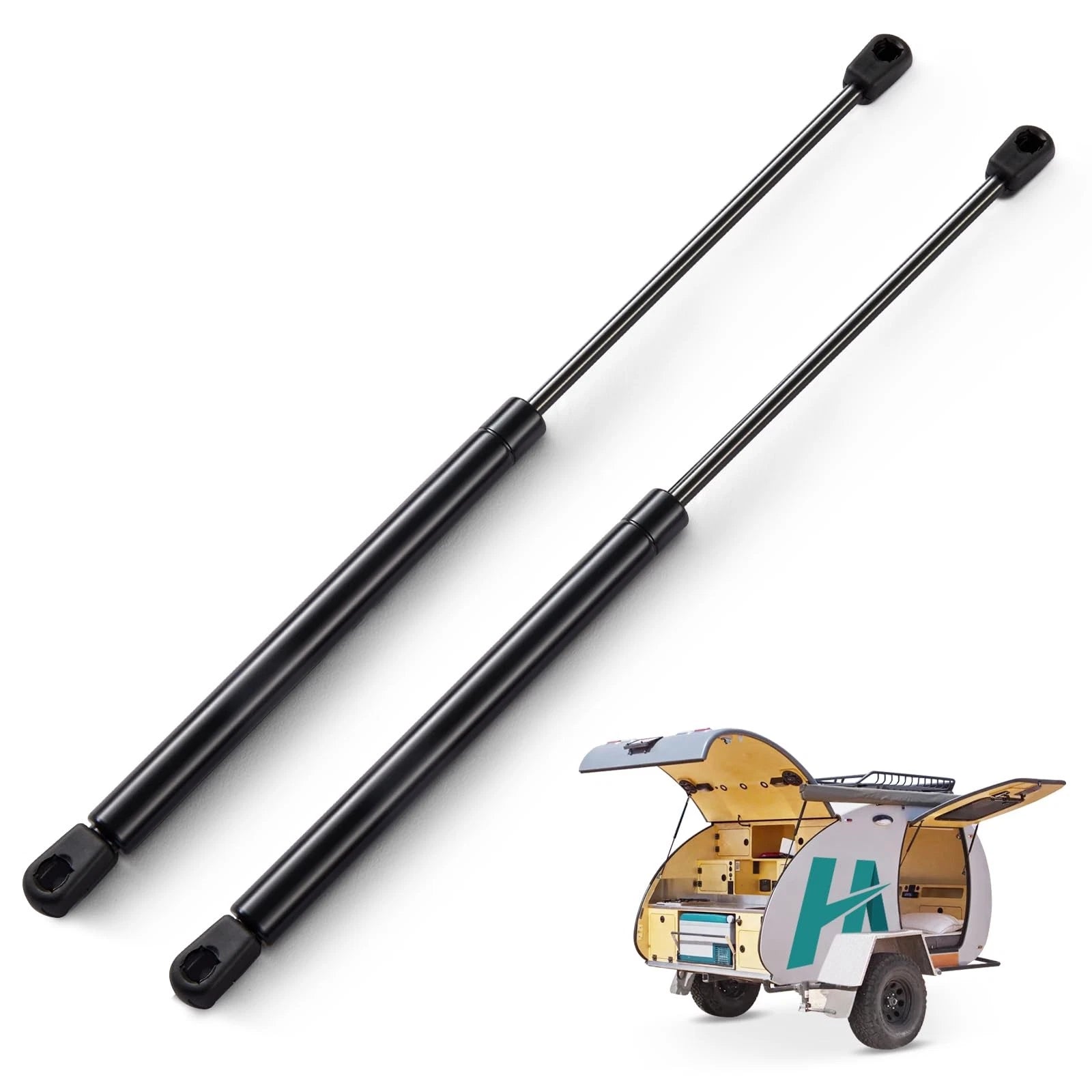 20Inch Gas Struts for Camper Shell Rear Window for C1608054 (Year–Year)