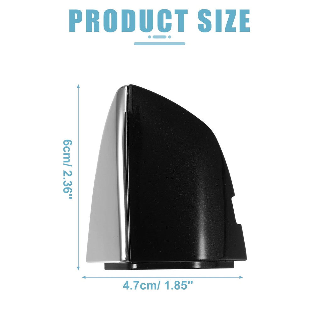 Front Left Outside Door Handle Cap for Volkswagen Jetta (2011–2018) Black