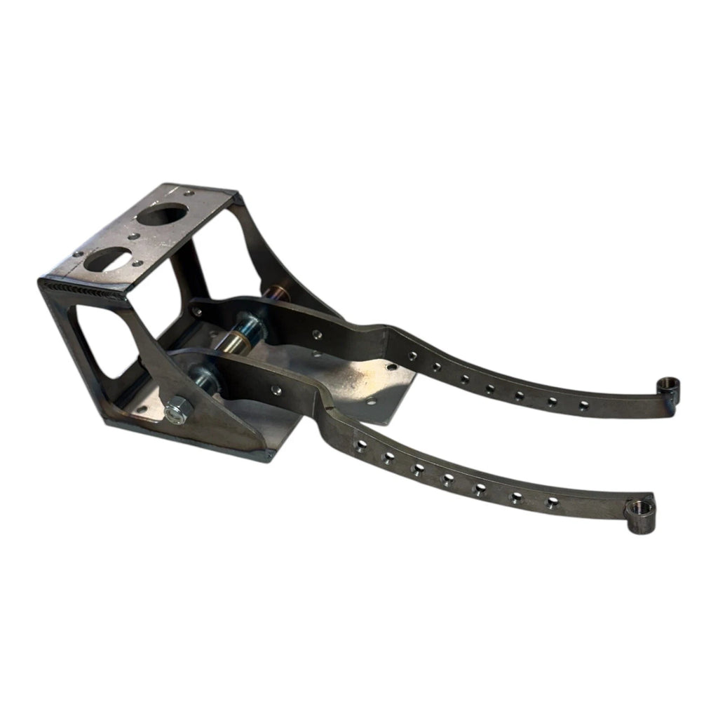 Reverse Drilled Firewall Mount Clutch Pedal Assembly for Hot Rods (180)