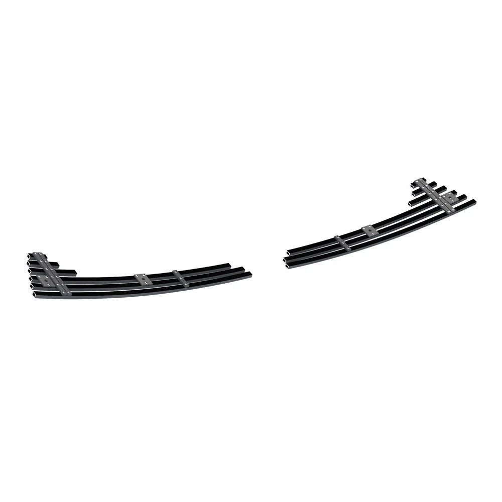 Fog Light Cover for Chevy Impala LTZ (2014-2016) Stainless Black Billet Grille
