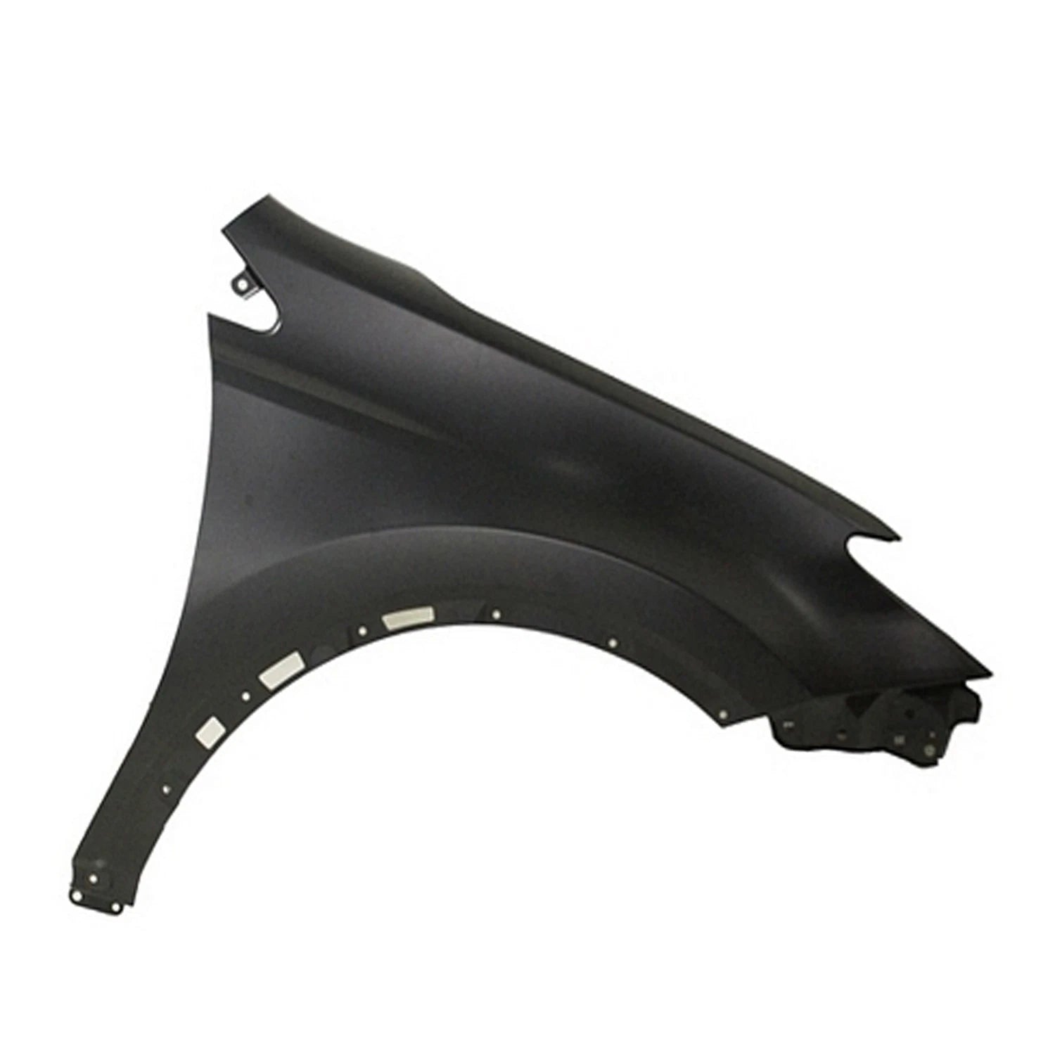 Front Passenger Side Replacement Steel Fender w Wheel Molding Holes for