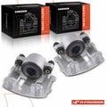 Pair Front Brake Calipers for Jeep Grand Cherokee (1993–1998) Wrangler (1990–2006)
