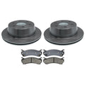 ACDelco Silver Rear Brake Kit for Astro Sierra Yukon (1995–2005) - 325mm Disc Rotors Pads