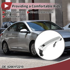 Car Door Handle Grip for Hyundai Elantra (2017–2020) No. 82661F2210 Silver Tone