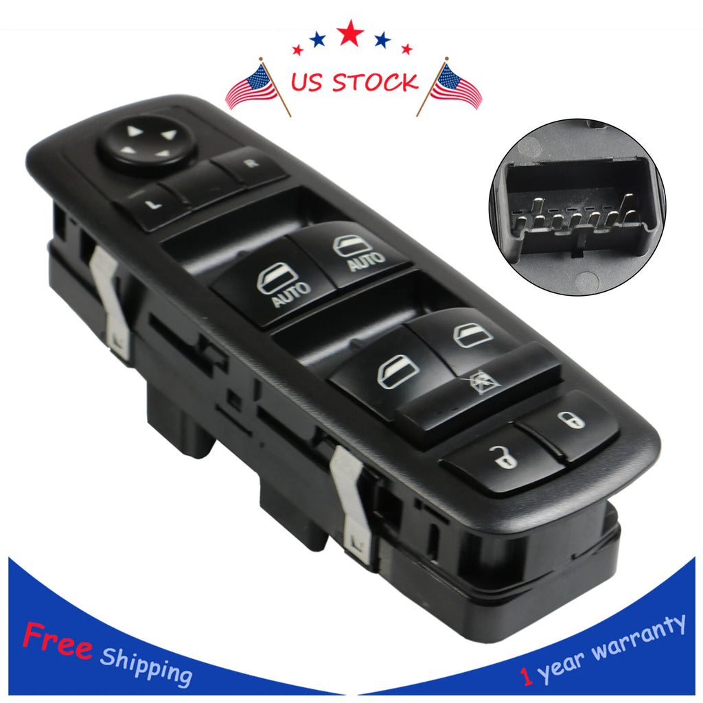 Master Power Window Switch for Dodge Ram 1500 2500 3500 (2009–2012) Driver Side