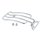 Chrome Solo Seat Luggage Rack for Harley Touring Road King (1998–2022)