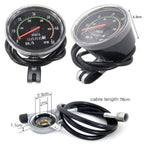 Mechanical Speedometer for Bike (Retro Alloy, 78cm Cable)