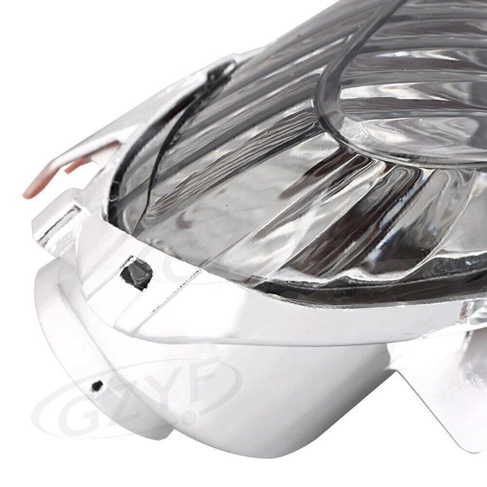 Front Turn Signal Smoke Lens Cover for Suzuki Hayabusa GSXR1300 (2008–2010) Pair