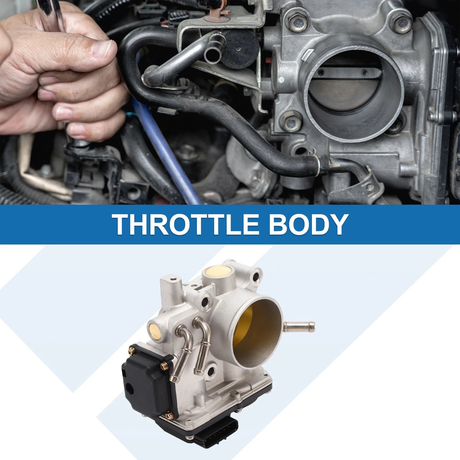 Throttle Body for Honda CR-V (2007–2009) No.16400RZAJ01/18011P8FA00/18011PGKA03