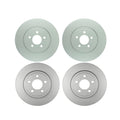 Set of 2 Bosch Vented Disc Brake Rotors for Dodge Chrysler (345mm, 319mm)