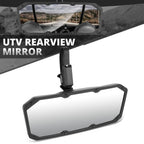 Universal UTV Rearview Mirror for Roll Cage Bar Mount (White)