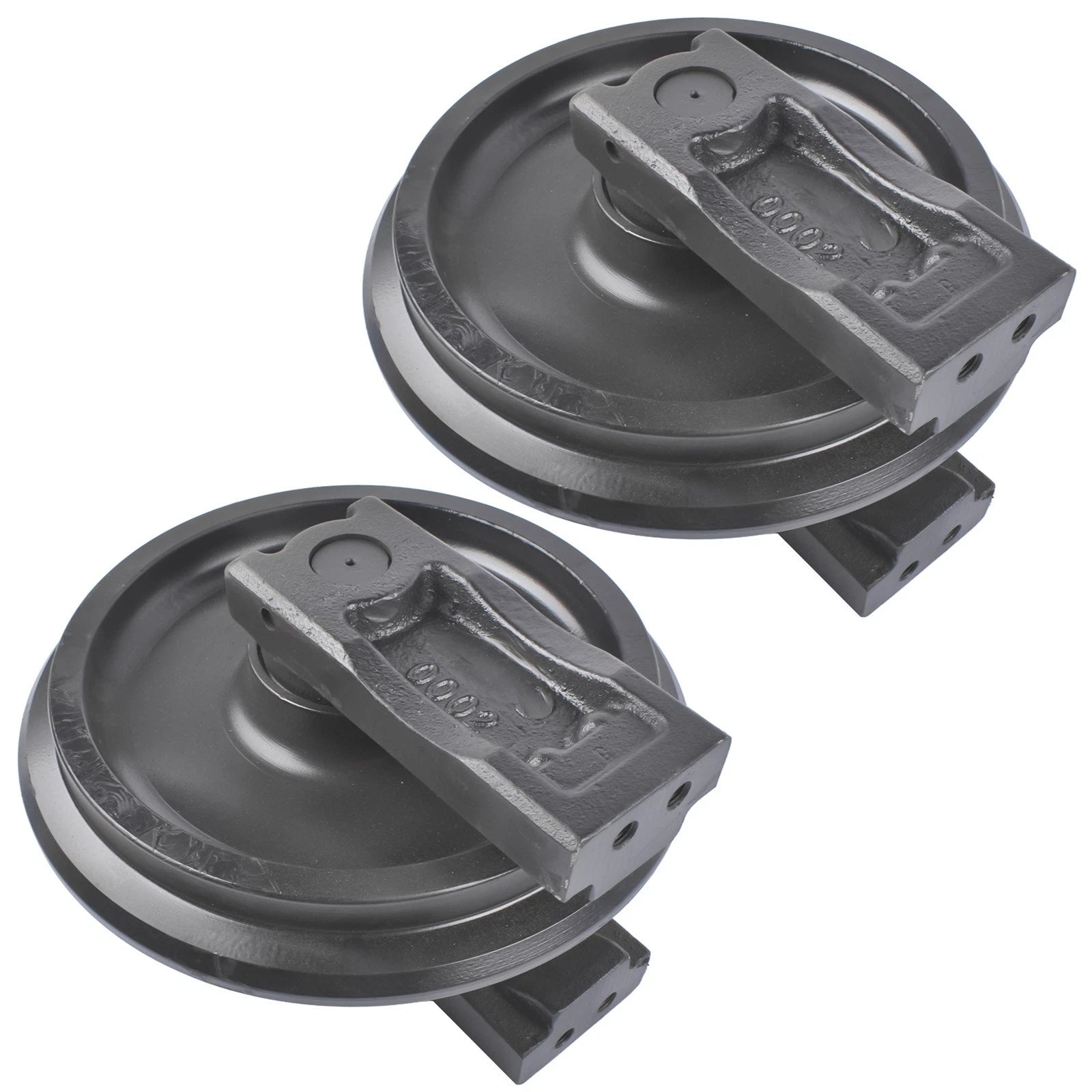 Pair Heavy Duty Idler Wheels for Kubota KX71-3 (2000–2023)