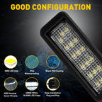 Set of 2 AUXITO 18 LED License Plate Lights for Dodge Challenger Charger (2015–2022)