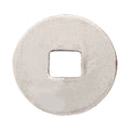 Stainless Steel Gasket Cover Plate for Baitcasting Reel (29.4x1.7mm, 28.8x0.7mm)