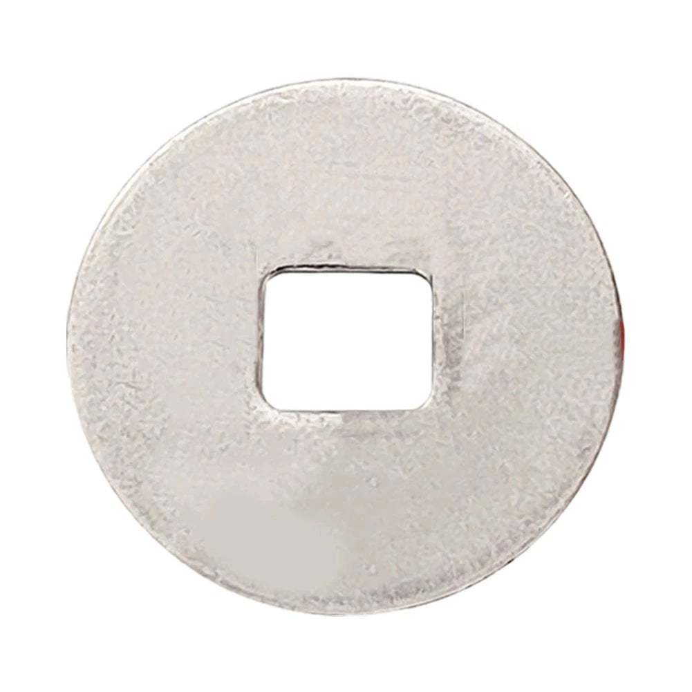 Stainless Steel Gasket Cover Plate for Baitcasting Reel (29.4x1.7mm, 28.8x0.7mm)