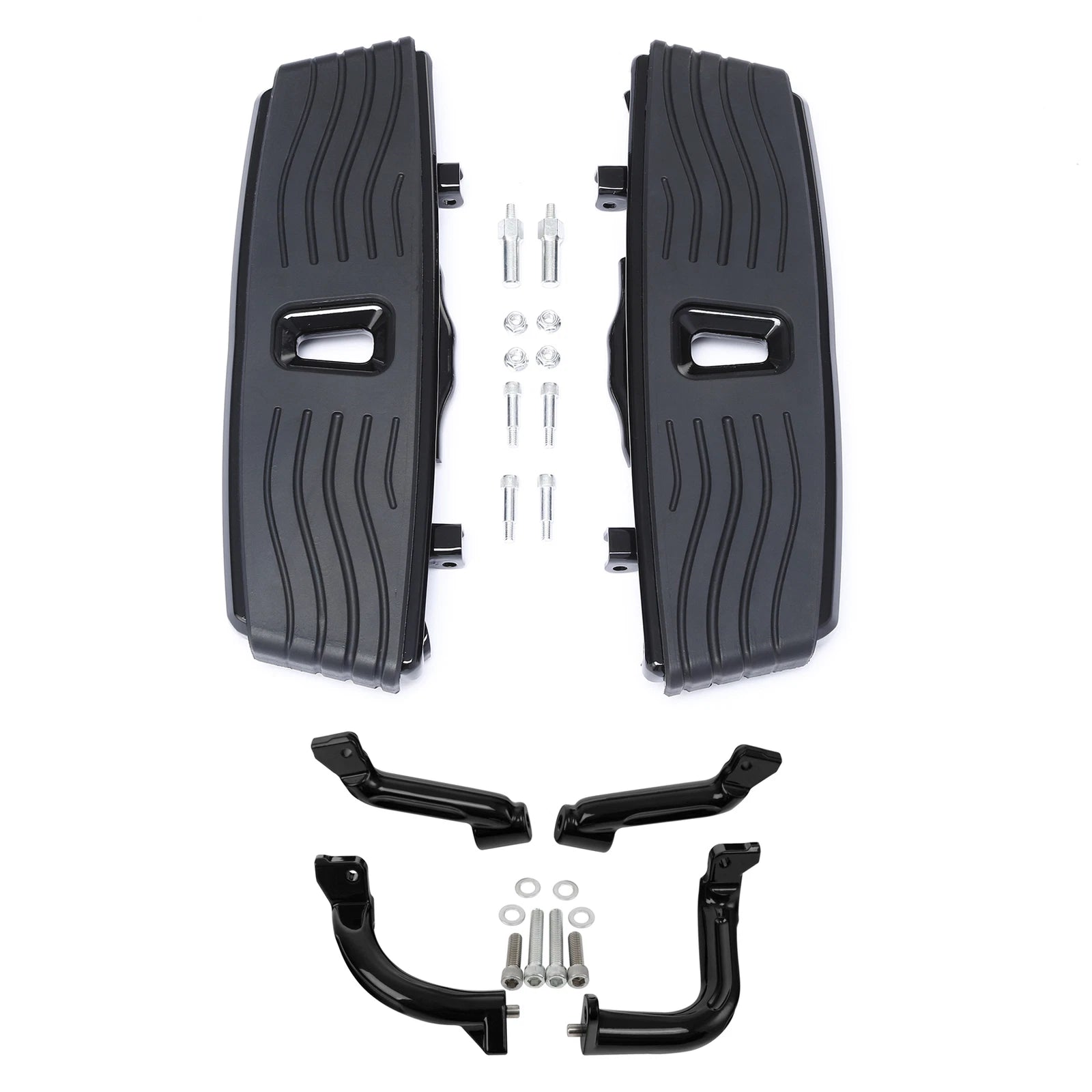Driver Floorboards Footboards Bracket for Harley Road King Glide (2014–2024)