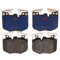 Set of 4 Disc Brake Pads for BMW 740e xDrive (2017–2019)