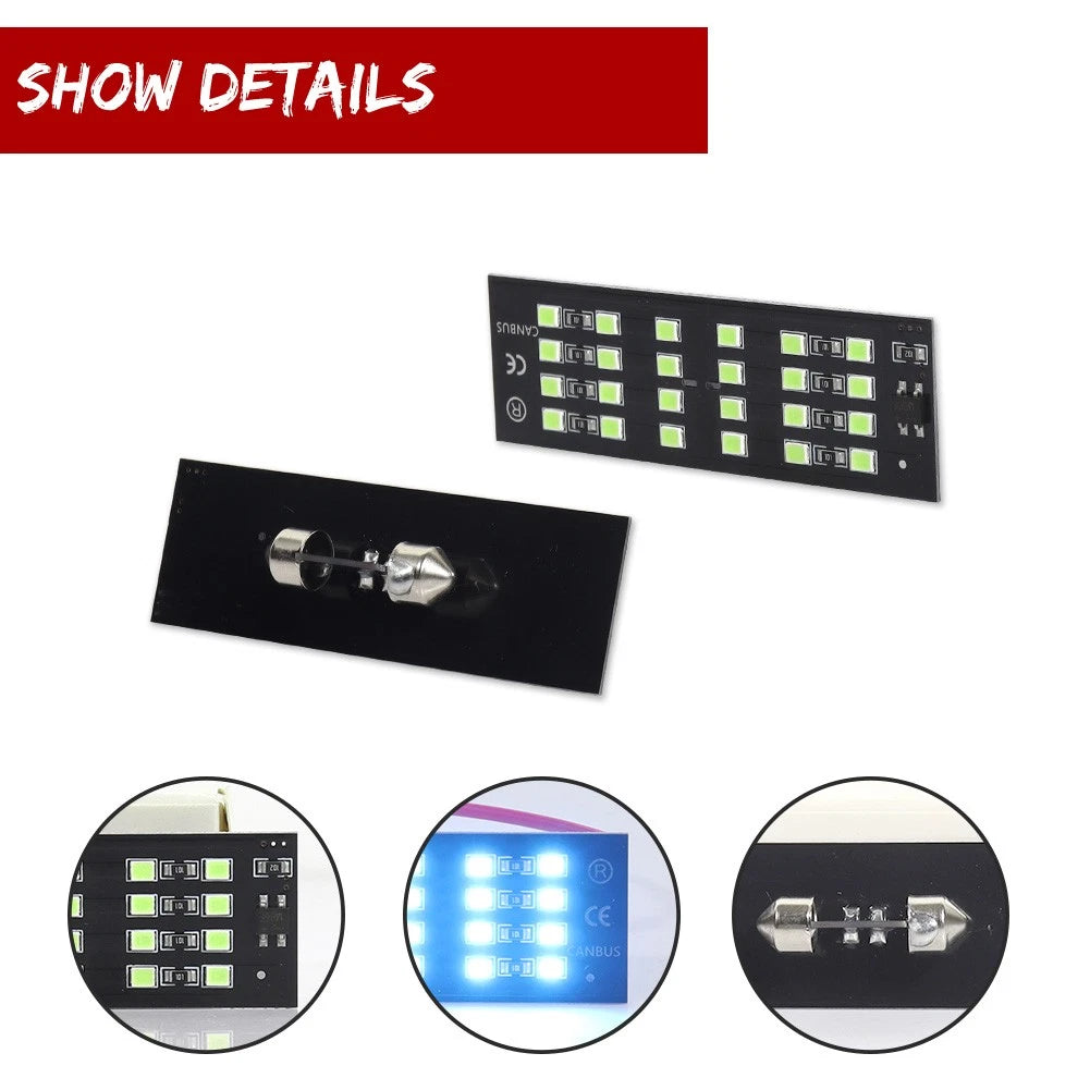 2 LED Liftgate Cargo Area Lamps for Toyota 4Runner