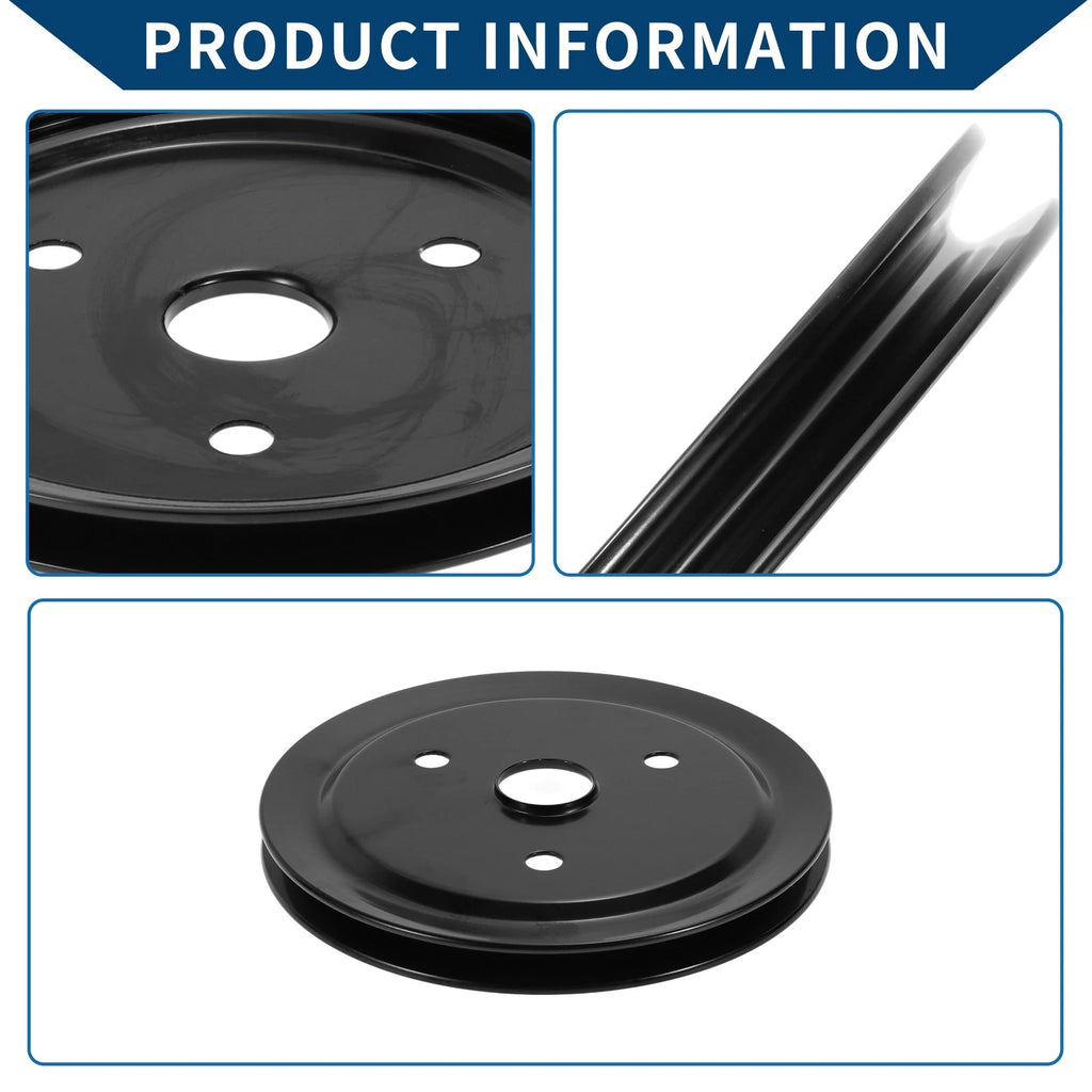 Single Groove SWP Short Water Pump Crank Pulley for Chevy SBC Small Block (262)