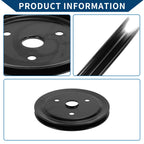 Single Groove SWP Short Water Pump Crank Pulley for Chevy SBC Small Block (262)