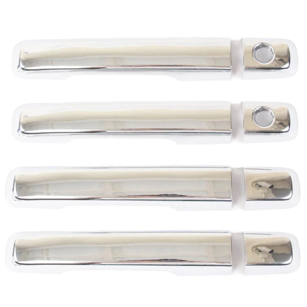 Exterior Door Handles Cover Trim Chrome Set 4 Fits Isuzu D-Max Truck 2011-15 D05