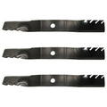 3 Toothed Blades for John Deere 60" 7 Iron Deck (M128485, M144196)
