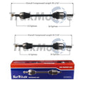 Set of 2 Rear CV Axle Shafts for Ford Expedition, Lincoln Navigator (1997–2002)