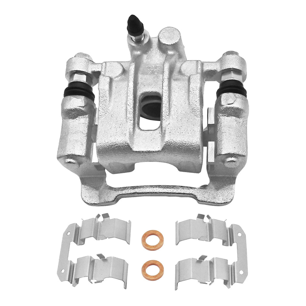 Rear Disc Brake Caliper Set w/ Brackets for Hyundai Tucson Kia Sportage (2016–2022)