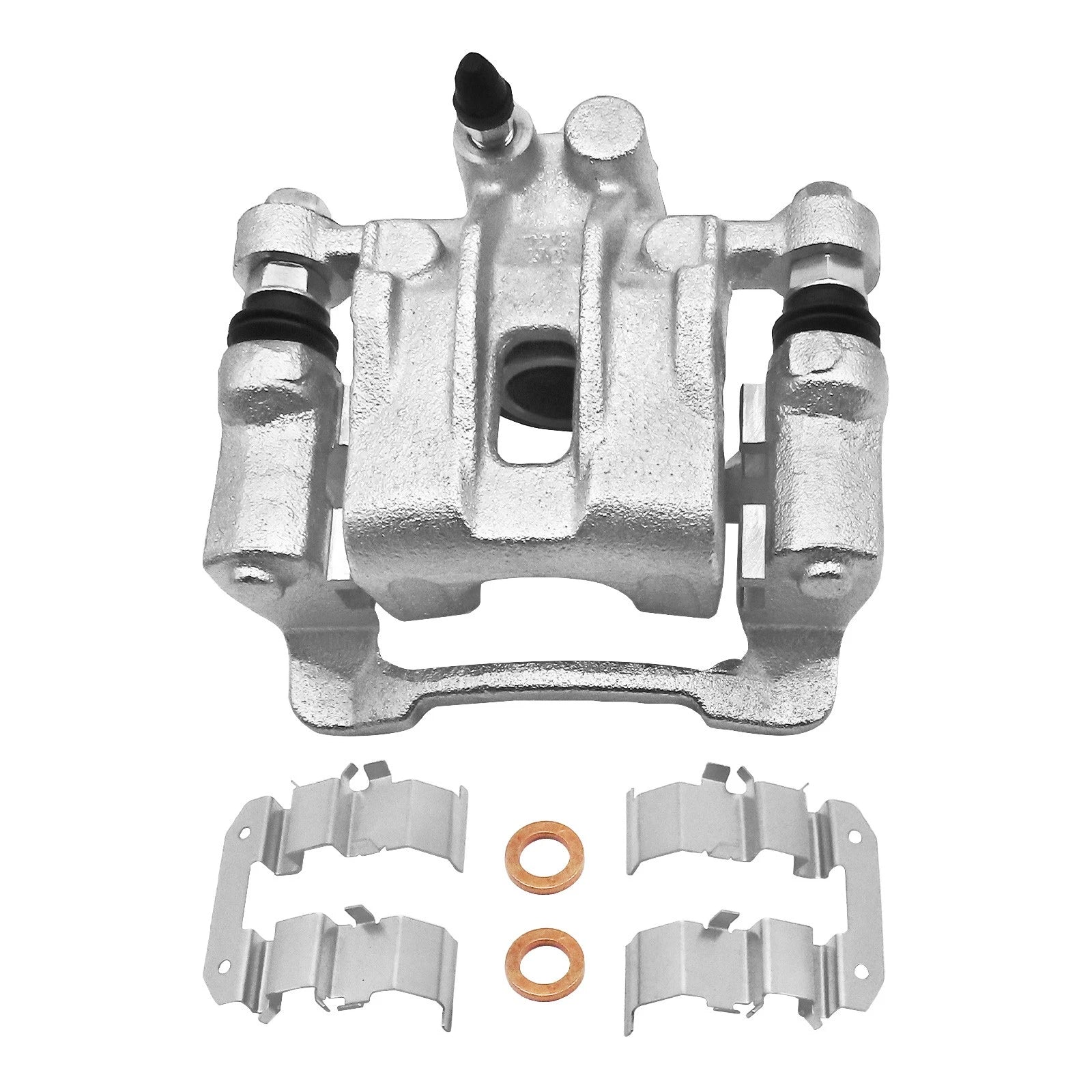 Rear Disc Brake Caliper Set w/ Brackets for Hyundai Tucson Kia Sportage (2016–2022)
