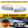 Set of 2 Turn Signal Lights for Mercedes C63 AMG C300 C350 (2008–2011)