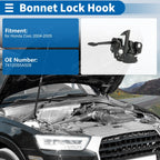Hood Latch Assembly for Honda Civic (2004–2005) No. 74120S5A509 1 Pc