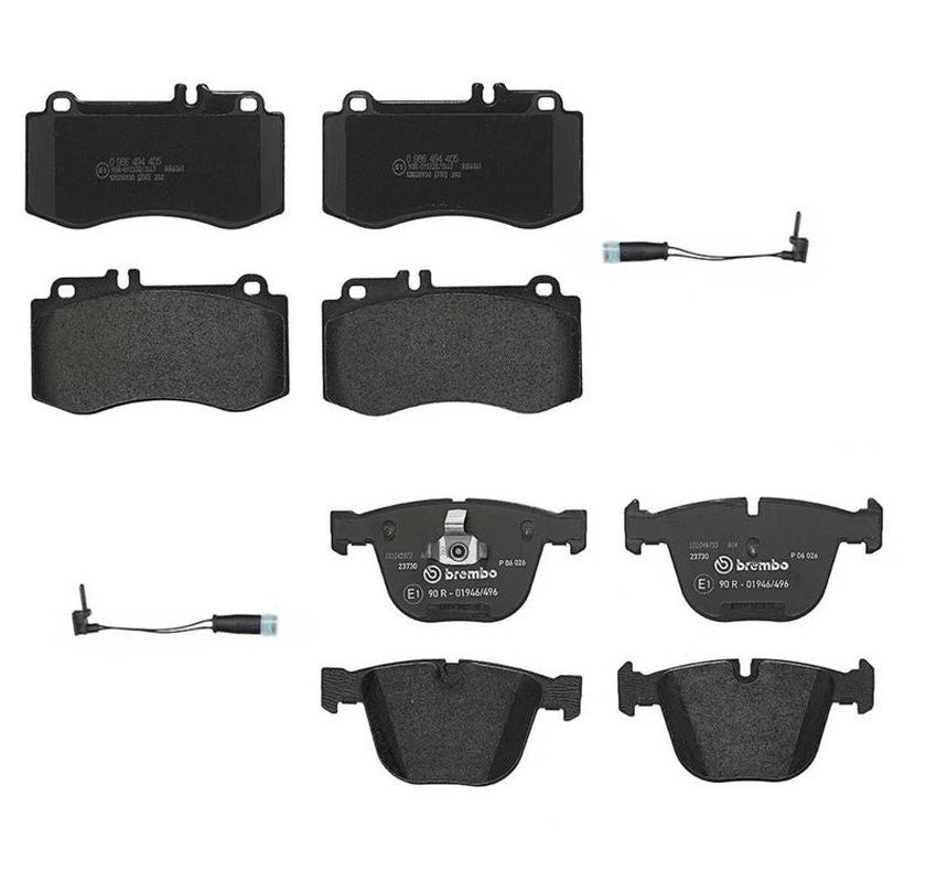 Brembo Brake Pads & Sensors Kit for Mercedes W212 E550 Sedan (2010–2016)