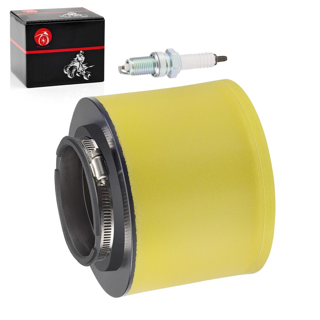 Air Filter Element & Clamp W/Spark Plug for Honda TR200 Fat Cat (1986–1987)